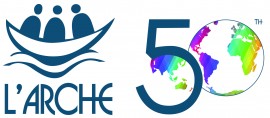 image of l'arche international's 50th anniversary logo